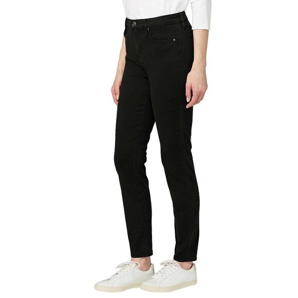 NEW Buffalo Women's High Rise Tencel Pant | Navy - Picture 2 of 6